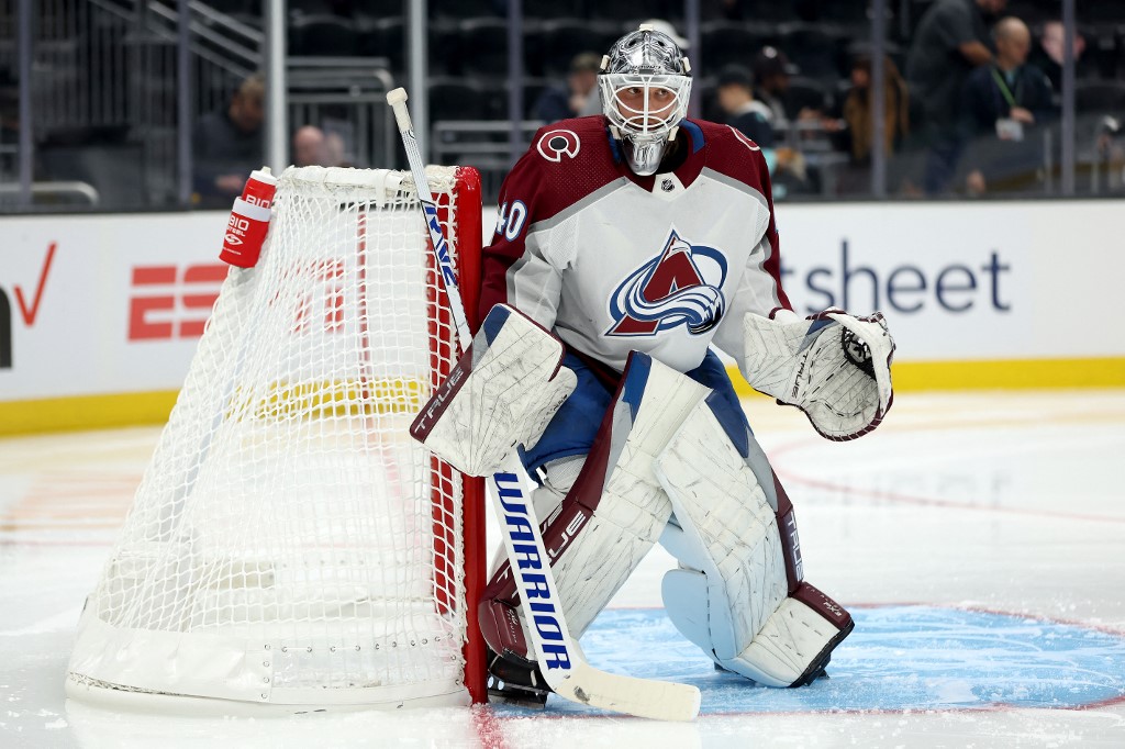 Alexandar Georgiev of the Colorado Avalanche as we look at November 2023 revenue in Colorado.
