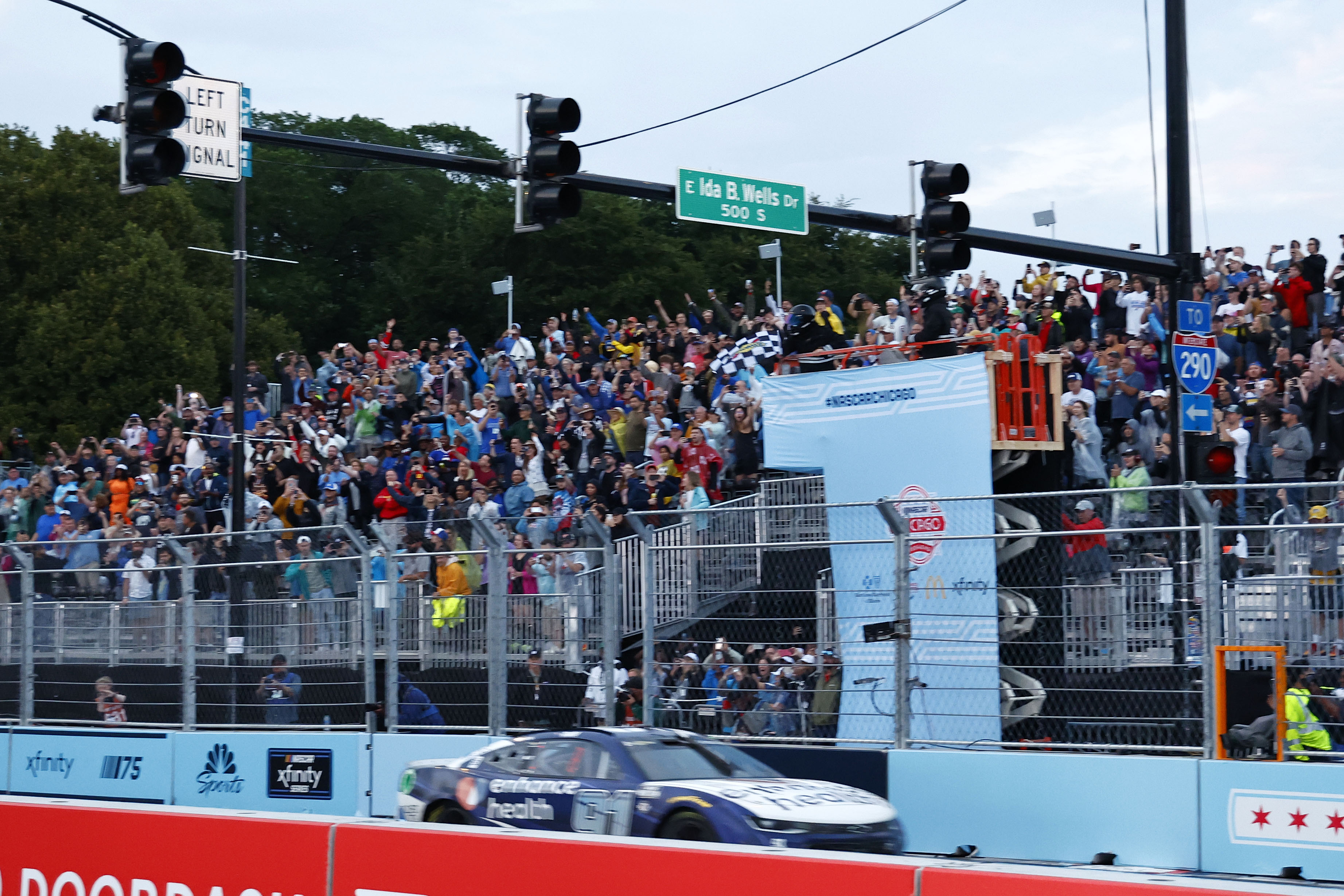 NASCAR Cup Series driver Shane Van Gisbergen (91) wins the inaugural Grant Park 220 as we offer our best Grant Park 165 odds and expert picks for Sunday's race at the Chicago Street Course.