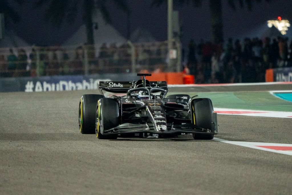 Valtteri Bottas of Alfa Romeo competes during the F1 Grand Prix as we look at the upcoming Title Partnership between Stake and Sauber Motorsport AG