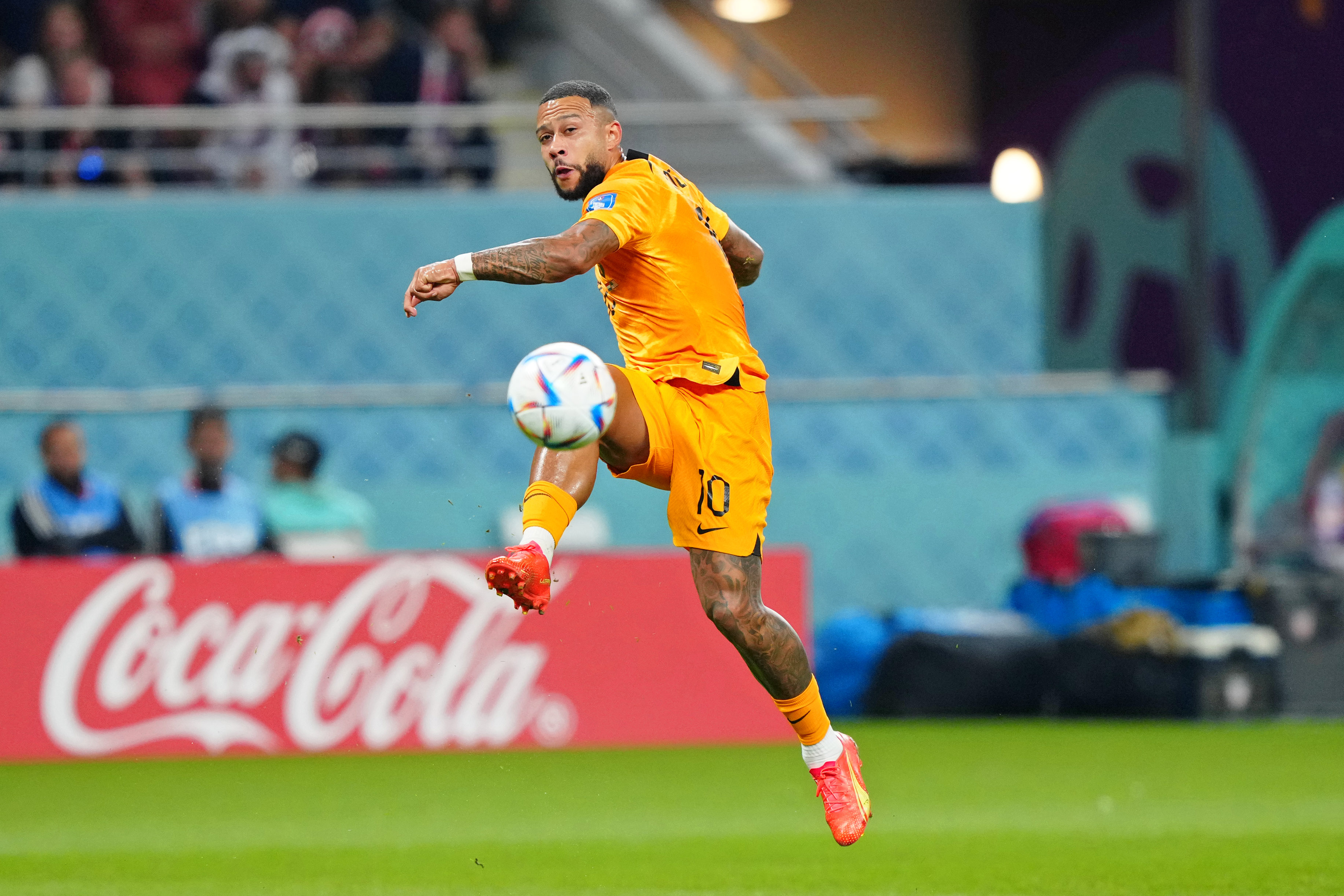 Netherlands forward Memphis Depay kicks the ball against the United States of America as Gonzales Oona explores a few of the best sleeper picks for Euro 2024.