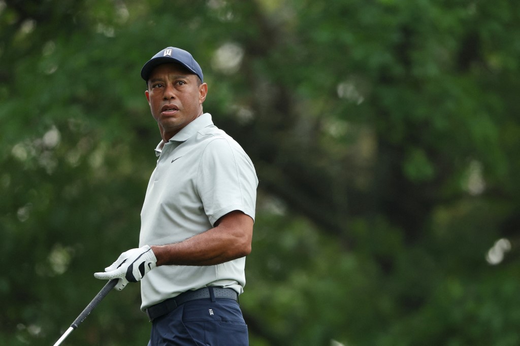 Tiger Woods of the United States looks on as we look at the best Masters odds boosts.