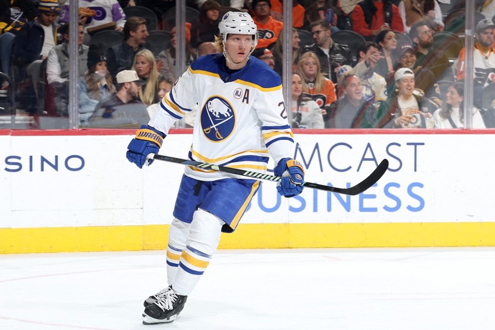Rasmus Dahlin of the Buffalo Sabres is featured in our best Sabres-Avalanche player prop picks for Wednesday, Dec. 13.