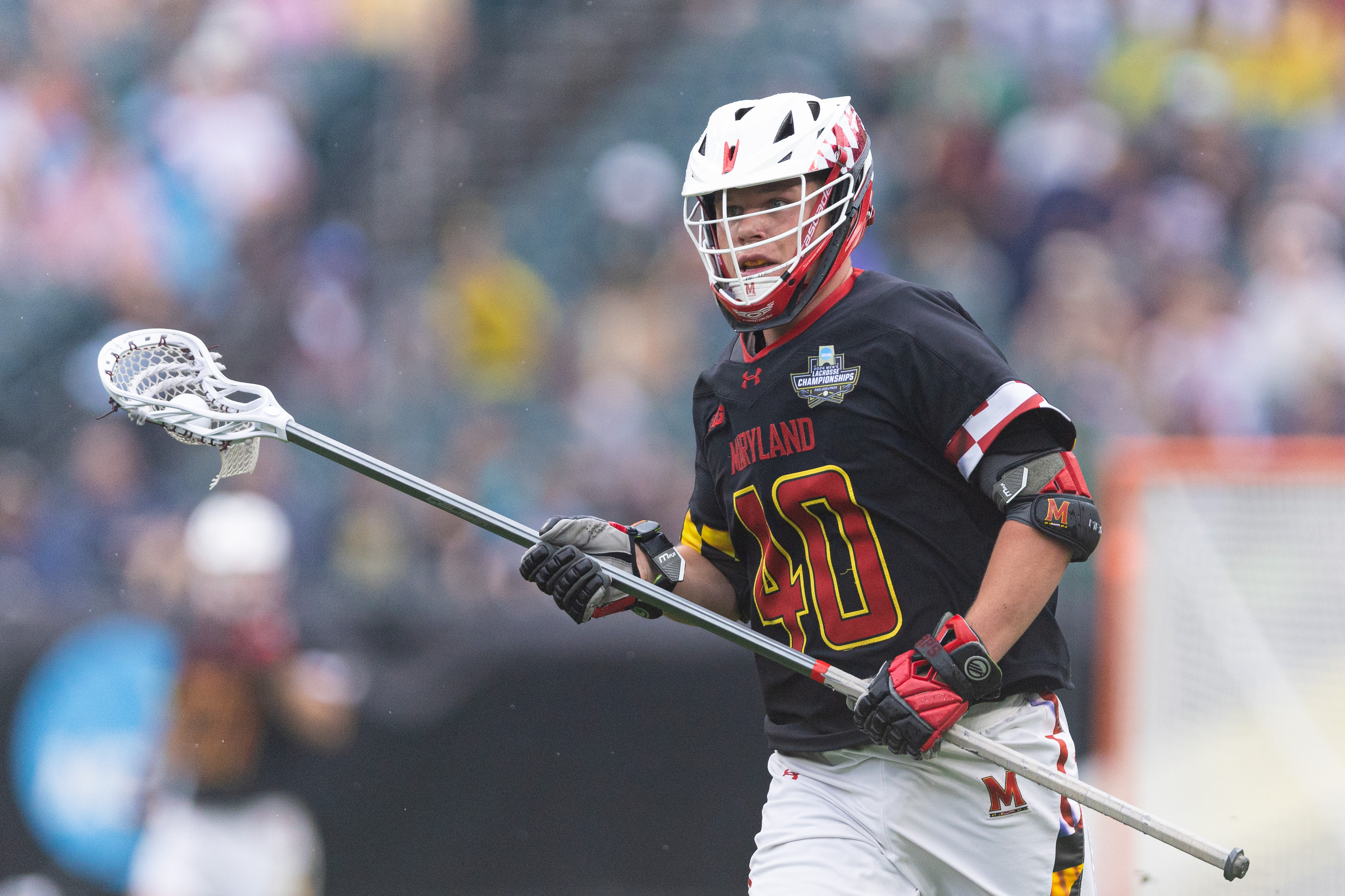 Maryland Terrapins defender Colin Burlace in action as we look at Betfred's announced exit from the Old Line State.