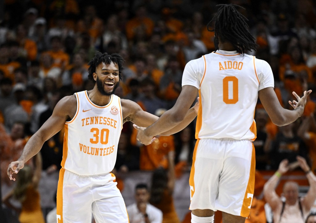 Josiah-Jordan James of Tennessee as we look at the Volunteer State sports betting financials for January 2024.
