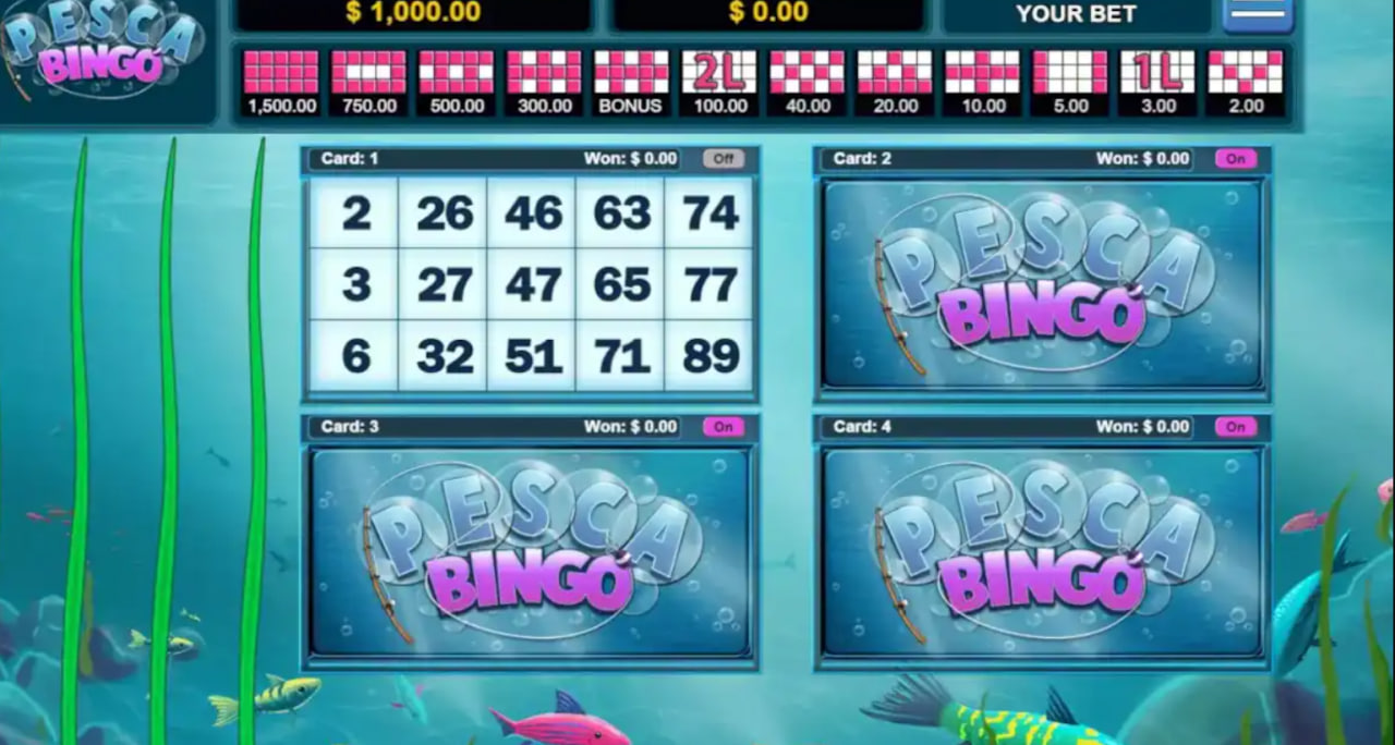Pesca Bingo Online Slot 2